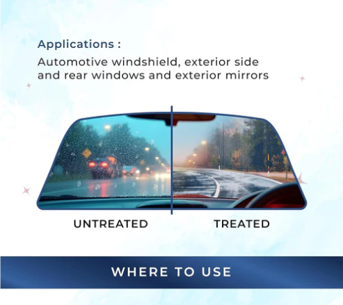 Glass Rain Repellent Spray 100ML (Buy 1 Get 1 Free π₯)